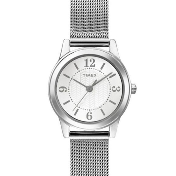 Timex Watch with Adjustable Mesh Bracelet - Silver T2P457JT - Picture 4 of 8